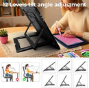 Zocelight Rechargeable A3 Light Board with Built-in Stand,Super Bright Magnetic Light Box for Tracing,Wireless Light Pad for Diamond Painting,Side Buttons,5000mAH Battery,LED Light Table for Drawing by TinyTreasures Baby Boutique
