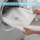4 Pcs Large Mesh Laundry Bags for Delicates Intimates Lingerie with Zipper 2 Pcs 20” x 24”, 2 Pcs 24” x 24” by TinyTreasures Baby Boutique
