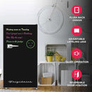 Frigidaire EFR331 Single Door Compact Refrigerator - Adjustable Thermostat Control - Reversible Doors - Front Blackboard, Write and Erase - Ideal for Dorm, Office, RV, Room - Black, 3.2 Cubic Feet by CozyNest Decor