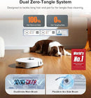 roborock Qrevo Edge Robot Vacuum and Mop, 18,500Pa Suction, Zero-Tangling, AdaptiLift Chassis, Al Obstacle Recognition, Hot Water Mop Washing & Dock Self Cleaning, Corner to Edge Deep Cleaning by CozyNest Decor