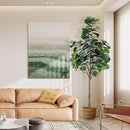 8ft(96in) Fiddle Leaf Fig Tree Artificial - Tall Faux Fiddle Leaf Fig Tree - Fake Fig Plant with Realistic Texture for Indoor Outdoor Modern Home House Office by CozyNest Decor