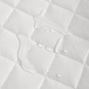 NTBAY 2 Pack Waterproof Crib Mattress Protector, Quilted 28"x52" Toddler Fitted Sheet - Machine Washable - Soft and Breathable Mattress Pad Cover for Crib, Nursery, Daycare, Cot, Brown by TinyTreasures Baby Boutique