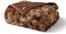 EVERGRACE Ultra Soft Luxury Fluffy Ridgeline Faux Rabbit Fur Throw Blanket, Thick Warm Bubble Throw for Bed, Cozy Plush Reversible Blankets for Couch, Chair, Sofa, Lion Caramel, 50x60 Inches, 870 GSM by CozyNest Decor