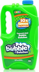 JOYIN 32 oz Concentrated Bubble Solution (Green) for Kids, Boys and Girls Summer Game, Party Favors, Summer Outdoor Fun, Pretend-Play Toys, Educational Toys, and School Classroom Prizes by TinyTreasures Baby Boutique