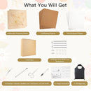 Extra Large Flower Press Kit 10.8 x10.8 inches with Storage Bag, DIY Arts and Craft Kit 10 -Layers, Ideal Gift for Flower & Plant Lovers by TinyTreasures Baby Boutique