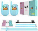 Qniglo Walkie Talkies for Kids Rechargeable 2 Pack,Christmas Birthday Gifts Toys for Age 3-12 Boys Girls, Long Range Kids Walkie-Talkie with FM Radio for Family Adventure Camping Hiking Spy Games by TinyTreasures Baby Boutique