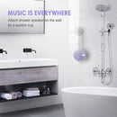 INSMY C12 IPX7 Waterproof Shower Bluetooth Speaker, Portable Small Speaker, Speakers Bluetooth Wireless Loud Clear Sound Support TF Card Suction Cup for Kayak Canoe Beach Gift (Purple) by TinyTreasures Baby Boutique