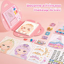 4 in 1 Princess Art Craft Kits, Foil Crafts Art Fun & Gem Painting, Makeup Diamond DIY Activity, Dress Up Sticker Books,Travel Toys, Ideal Toys for Girls Ages 6 7 8+ Years Old by TinyTreasures Baby Boutique