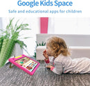 JREN Kids Table 10.1" ｜Android 14 Tablet for Kids｜64GB Storage｜Octa-Core｜WiFi ｜Cameras｜Parental Control｜Kids Content｜Case Included Great Gift for Children Ages 3-12 Years Old Pink by TinyTreasures Baby Boutique