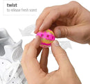 Sneaker Balls Emoji Sof Sole Shoe Eliminator & Remover, 3PK-Fresh, Clean Scent Blocks Odors-Twist-to-Activate, Colorful Designs, 6 Pack by CozyNest Decor