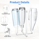 Water Bottle Drying Rack, Stainless Steel Baby Bottle Drying Rack, Collapsible Bottles Dryer Rack, Cup Rack Dryer for Water Bottles, Multifunctional Draining Rack for Sport Bottle, Reusable Bag by TinyTreasures Baby Boutique