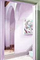 Dimoon 118''x17.7'' Purple Peel and Stick Wallpaper Contact Paper Modern Self Adhesive Wall Paper Removable Renter Friendly Textured Solid Color Shelf Cabinet Vinyl Roll (118''x17.7'',Light Purple) by GreenHaven Gardens