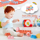 Top STEM Soft Building Block Sets for Kids Aged 18 months to 6 years old.Mega Building Blocks for preschool.Large Construction Block Toys for Toddler to Improve Imagination、Creativity、Hands-on Ability by TinyTreasures Baby Boutique