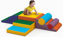 Toddler Foam Climbing Set Indoor - Kids Climb & Crawl Soft Activity Playset - Toddler Climber Gymnastics Equipment for Walking in Balance by TinyTreasures Baby Boutique