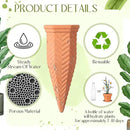 Baderke 8 Pack Plant Self Watering Spikes with 8 Pack 500 ml Plastic Wine Bottles, Automatic Terracotta Self Watering Devices for Garden Indoor Outdoor Plant by GreenHaven Gardens