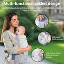 Baby Carrier, Newborn to Toddler(25-60 lbs), Adjustable Detachable 6-in-1 Ergonomic Toddler Carrier, Easy-to-Use, Front & Back Carry & Baby Hip Carrier for Hands-Free Parenting by TinyTreasures Baby Boutique