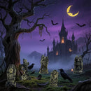20Pcs Halloween Mini Tombstones Figurines, Plastic Miniature Tombstones Set Mini Gravestones Halloween Decorations for Miniature Graveyard Scene Haunted House DIY Crafts by CozyNest Decor