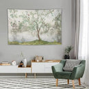 HZOHNAGO Japanese Tapestry Tree Misty Garden Lake Printed Wall Tapestry Ink Painting Wall Hanging for Bedroom Living Room Dorm 60" W x 40" H by CozyNest Decor