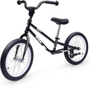 16 Inch Kids Balance Bike for 5-8 Year Old, BMX Kids Bike with No Pedals, Air Rubber Tires, Footrests, Adjustable Height for Big Kids, Boys, Girls by TinyTreasures Baby Boutique