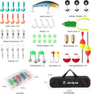 Kids Fishing Pole Kit Set，Portable Telescopic Fishing Rod and Reel Combo Full Kits for Boys, Girls, Beginner, Youth by TinyTreasures Baby Boutique