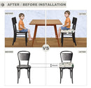 Toddler Booster Seat for Dining Table, Portable Booster Seat for Kitchen Chair, 4 Inch High-Density Foam Cushion with Adjustable Safety Straps and Non-Slip Bottom, Perfect for Kids Travel and Daily by TinyTreasures Baby Boutique