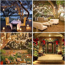 2 Pack Solar Christmas Lights Outdoor Waterproof, Total 400led 144ft Each 8 Modes Solar String Lights Solar Fairy Lights Decoration for Garden Yard Patio House Christmas Tree Xmas(Warm White) by GreenHaven Gardens