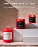 M&SENSE Juicy Watermelon Scented Candle, 19.4oz 110 Hours Clean Non Toxic Natural Soy Wax Long Lasting Candle for Women Men, 2 Wick Fruit Scent Home Fragrance Home Decor for Housewarming Gifts by CozyNest Decor