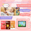 Instant Print Camera Toy for Kids, Girls Birthday Gifts for 3 4 5 6 7 8 Year Old Learning Music Story Player, 1080P HD Dual-Lens Creative Instant Camera (Pink) by TinyTreasures Baby Boutique
