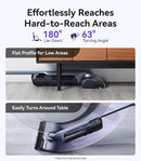 NARWAL S30 Pro Wet Dry Vacuum Cleaner with 20000Pa Suction, Cordless Vacuum Mop for Hard Floors, Tangle-Free Hair-Cutting, 180° Lie Flat, 194°F Self-Cleaning, Disposable Waste Bag, Edge Cleaning by CozyNest Decor