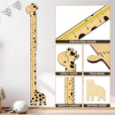 Wooden Growth Chart for Kids,Giraffe Height Chart for Boy Girls,Measuring Board for Kids Height,for Child's Room,Nursery Decor Decoration Wall Art (giraffe) by TinyTreasures Baby Boutique