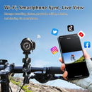 WiFi Helmet Camera, HD 1080P Bike Motorcycle Helmet Camera, IP66 Waterproof Action Camera for Cars, Bicycle, Motorbike & Sports Helmet (with 128G Card) by TinyTreasures Baby Boutique