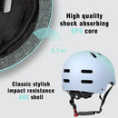 Skateboard Bike Helmet for Adults Women Men Youth Kids (2-3-5-8-14+ Years Boys Girls) - Lightweight Multi-Sport Adjustable Helmets for Bicycle Skateboard Scooter Skate Cycling by TinyTreasures Baby Boutique