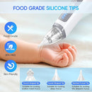Nasal Aspirator for Baby, Electric Nose Sucker for Baby & Toddler, Congestion Relief with 3 Levels Suction,Soothing Light & Nursery Rhymes by TinyTreasures Baby Boutique