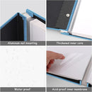 Zesthouse Photo Album Self Adhesive Pages, 60 Pages Magnetic Scrapbook Albums with Sticky Page,Photos Album Holds 8x10 & 5X7 & 4x6 & 6x8 & 3x5, Large Picture Book Ideal for Family,Wedding,Baby by TinyTreasures Baby Boutique