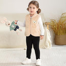 Baby Boys Girls Fleece Vest Zip Up Cute Bear Jackets Fuzzy Fall Winter Warm Clothes Newborn Outwear for Toddler Infant by TinyTreasures Baby Boutique