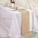 Sand 20 Pack 10FT Cheesecloth Table Runner 20 x 120 Inch Long Rustic Gauze Cheese Cloth Table Runner for Wedding Bridal Baby Shower Table Decorations Boho Fabric Sheer Birthday Party Table Decor by CozyNest Decor