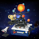 Solar System Building Sets with Light - Rotatable Space Exploration Building Toys with 9 Planets & Rocket Sets Science Astronomy Educational Gifts for Boys Girls Age 6+ Years Old Kids(775 PCS) by TinyTreasures Baby Boutique