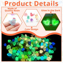 Anvin 120 pcs Mini Resin Animals Glow in The Dark Garden Miniatures Luminous Fairy Garden Figurines with Mini Ducks/Owls/Frogs/Pandas for Micro Landscape Cake Potted Plants Dollhouse Decor by GreenHaven Gardens