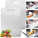 Titanium Cutting Board - 2 pack Titanium Cutting Boards for Kitchen,Double Sided Titanium Cutting Mat,Non Stick Chopping Board Easy to Clean（9.25 * 12.99in） by CozyNest Decor
