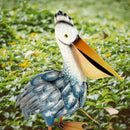 Kircust Pelican Statues, Garden Outdoor Decor Yard Art, Coastal Ocean Metal Bird Sculpture Ornament for Backyard Porch Patio Pond Decorations by GreenHaven Gardens