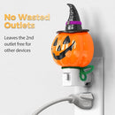 DORESshop Pumpkin Night Light, 3000K Night Lights Plug into Wall,Cute & Funny Halloween Decor Night Light for Kids,Plug in Nightlight with 360° Rotatable, Halloween Party Pumpkin Decor,2 Pack by TinyTreasures Baby Boutique