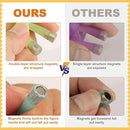 Magnetic Men, Whimsical and Colorful Humanoid Magnetic People Toys, 4pcs, Synthetic Resin by TinyTreasures Baby Boutique