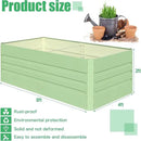 SnugNiture Galvanized Raised Garden Bed 8x4x2FT Outdoor Large Metal Planter Box Steel Kit for Planting Vegetables, Flowers by GreenHaven Gardens