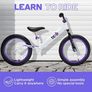 Balance Bike: for Big Kids Aged 4, 5, 6, 7, 8 and 9 Years Old - No Pedal Sport Training Bicycle | 16inch Wheel by TinyTreasures Baby Boutique