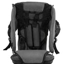 ClevrPlus Cross Country Baby Backpack Carrier, Grey, Toddler Hiking Backpack with Comfortable Seat, Adjustable Straps & Belt, Foldable Frame Lightweight Large Capacity Child Carrier for Outdoor by TinyTreasures Baby Boutique