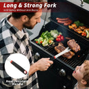 BBQ Tools Set, Heavy Duty Stainless Steel Spatula, Fork & Tongs with Portable Bag, Essential Accessories for Barbecue Outdoor Grill, Grilling Gifts for Men Dad Camp Chef by GreenHaven Gardens
