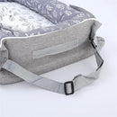 Baby Lounger for Newborn Portable Bag,Baby Play Mat Tummy Time with Strap,Awake-Time Pad Newborn Lounger Adjustable to 0-24 Months Home Travel(Ghostly Grass from Birth) by TinyTreasures Baby Boutique