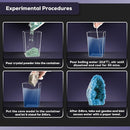 GobiDex Geodes Growing Science Kit for Kids Age 6-8-12, Geodes with Crystals Grow Fast in (24H), STEM Educational Science Experiments Toys, Geology & Rock Enthusiasts Collection, Gifts for Boys Girls by TinyTreasures Baby Boutique