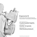 Vandra™ Glacier - Scandinavian Hiking Baby Carrier Backpack - Gravity Lock™ Hard-Shell Frame - Nest Child Carrier for Toddler & Kids - Dust Bag, Alu Tag & More Included by TinyTreasures Baby Boutique