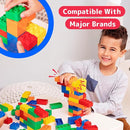 PREXTEX 100-Piece Building Blocks Set for Toddlers - Jumbo Toy Blocks in 5 Colors for Kids 18 Months and Up, Encourages Creativity, Motor Skills, and Early Learning by TinyTreasures Baby Boutique